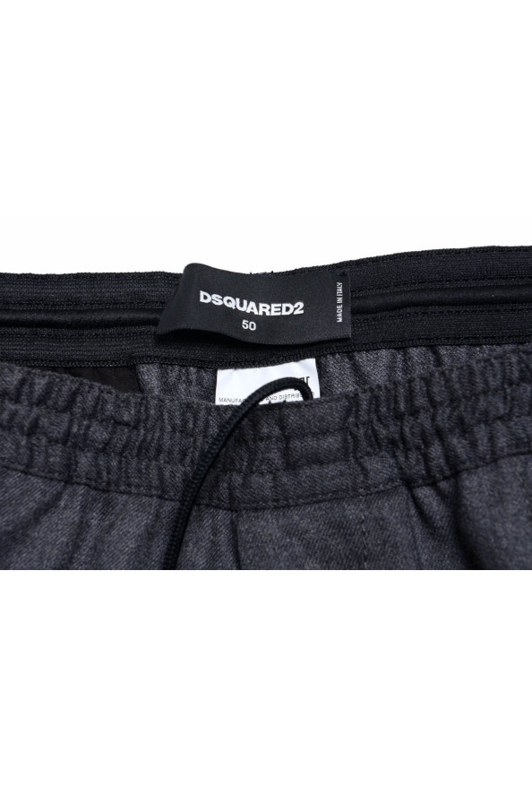 Dsquared2 Men's Gray Wool Stretch Casual Pants : Picture 4