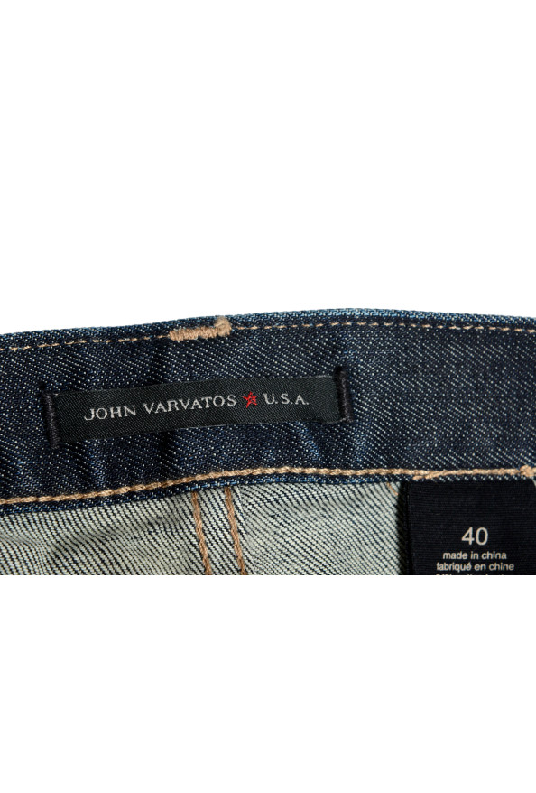 John Varvatos Star USA Bowery Men's Blue Slim Straight Leg Jeans: Picture 4