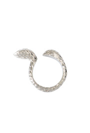 Just Cavalli Unisex Silver Metal Snake Ring : Picture 3