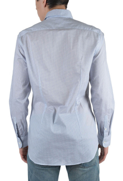 Prada Men's Multi-Color Long Sleeve Dress Shirt : Picture 2