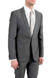 Hugo Boss "Arti/Hesten182" Men's Extra Slim Fit Wool Gray One Button Suit: Picture 10