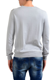 Malo Men's Crewneck Gray Light Pullover Sweater : Picture 3