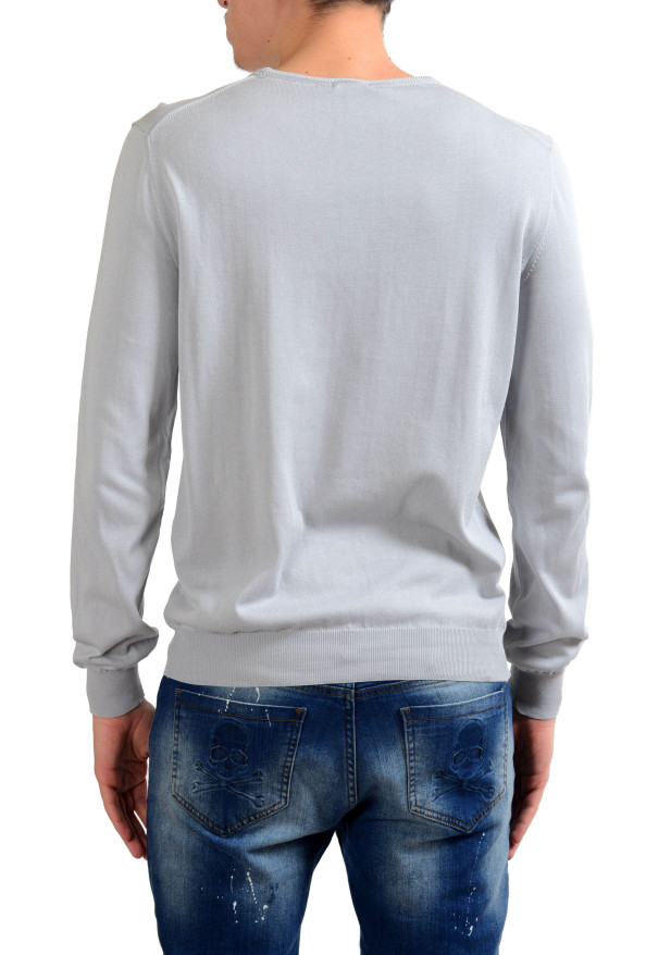 Malo Men's Crewneck Gray Light Pullover Sweater : Picture 3