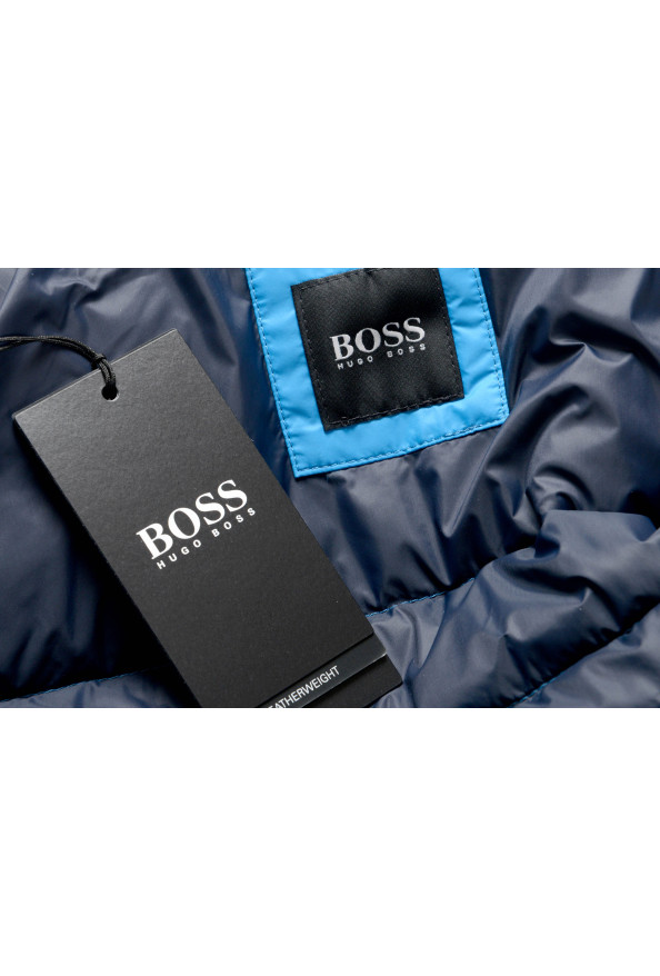 Hugo Boss "Chroma" Men's Blue Down Full Zip Vest: Picture 6