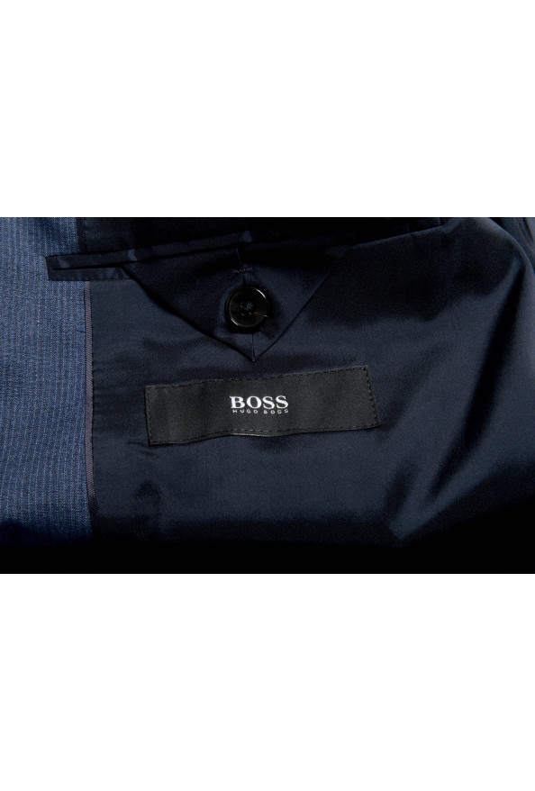 Hugo Boss "Johnstons5/Lenon1" Men's 100% Wool Blue Two Button Suit: Picture 13