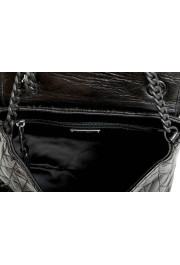 Miu Miu Women's 5BH175 Black Leather Chain Shoulder Bag: Picture 6