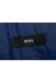 Hugo Boss "Dario" Men's Navy Blue Trench Coat : Picture 4