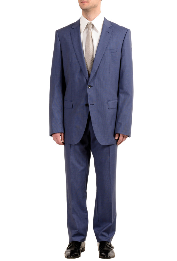 Hugo Boss "Huge6/Genius5WE" Men's 100% Wool Slim Two Button Suit