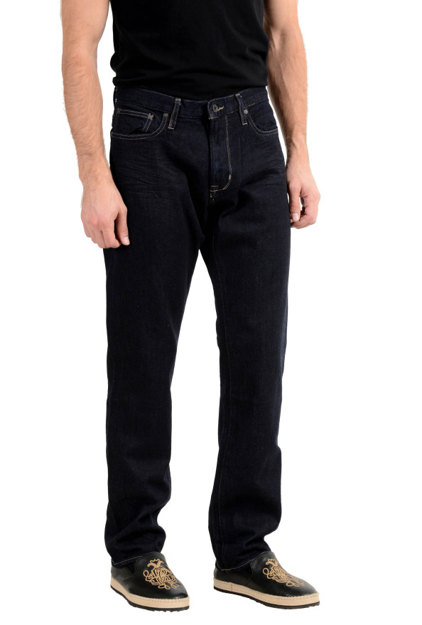 John Varvatos Star USA Men's Dark Blue Straight Leg Jeans: Picture 2