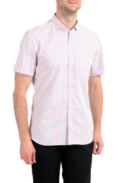 Malo Men's Multi-Color Plaid Short Sleeve Dress Shirt : Picture 3