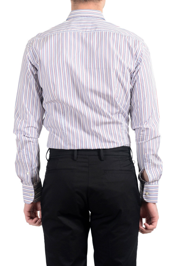 Etro Men's Multi-Color Striped Long Sleeve Dress Shirt: Picture 4