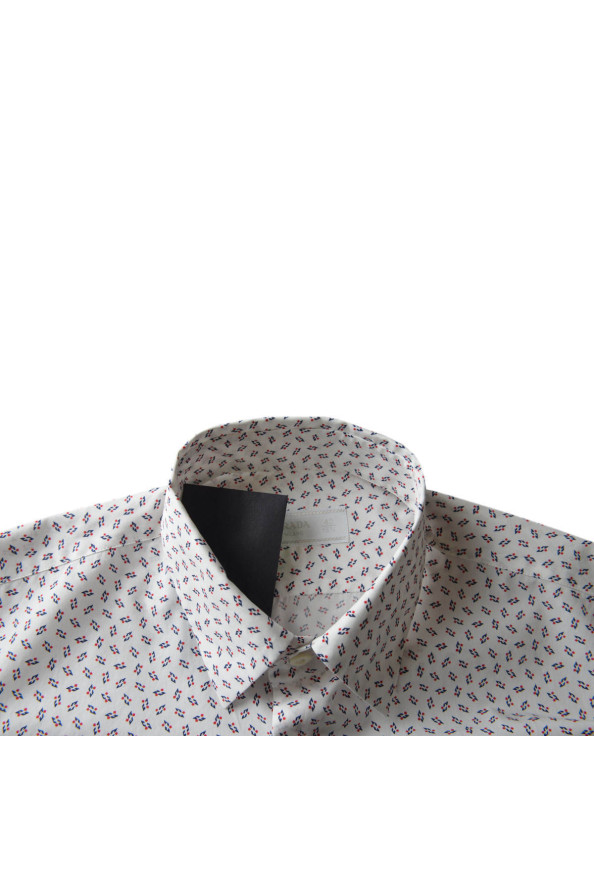 Prada Men's Multi-Color Long Sleeve Dress Shirt: Picture 3