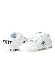 Plein Sport "Julian" White Low Top Fashion Sneakers Shoes: Picture 3