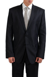 Versace Collection Wool Silk Gray Two Button Men's Suit: Picture 4