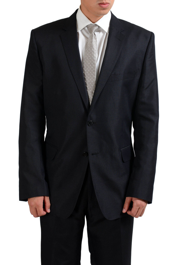 Versace Collection Wool Silk Gray Two Button Men's Suit: Picture 4