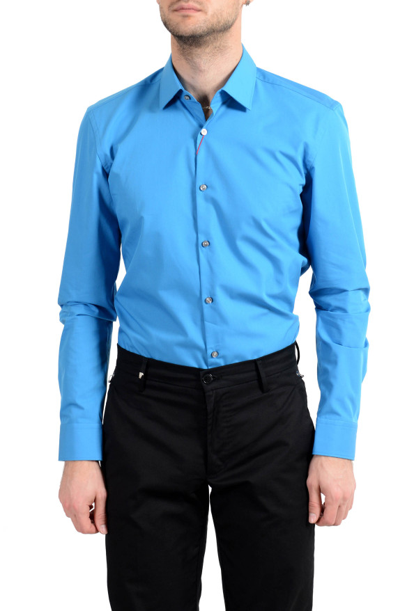 Hugo Boss "C-Jenno" Men's Blue Slim Long Sleeve Dress Shirt: Picture 3