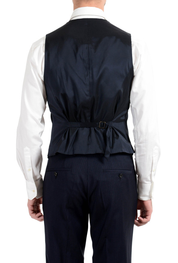 Hugo Boss "Jerron/Lenon1WE" Men's 100% Wool Blue Two Button Three-Piece Suit: Picture 5