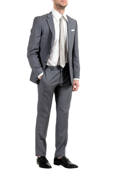 Hugo Boss "Hutson5/Gander2" Men's 100% Wool Slim Gray Two Button Suit: Picture 2