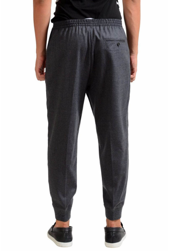 Dsquared2 Men's Gray Wool Stretch Casual Pants : Picture 3