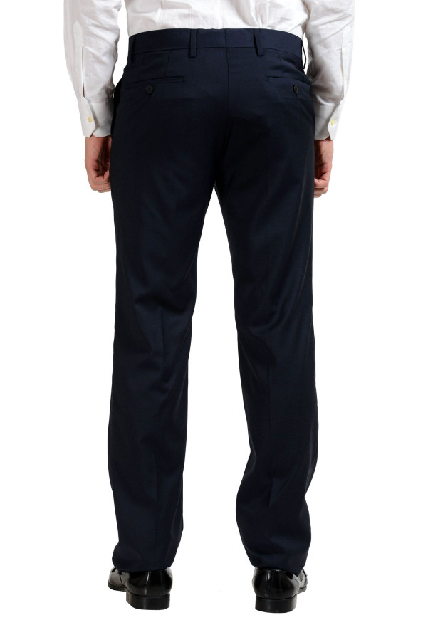 Versace Collection 100% Wool Navy Two Button Men's Suit: Picture 9