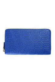 Versace 100% Leather Blue Women's Wallet