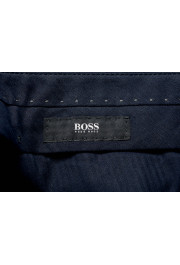 Hugo Boss "T-Gilmond" Men's 100% Wool Navy Blue Dress Pants : Picture 4