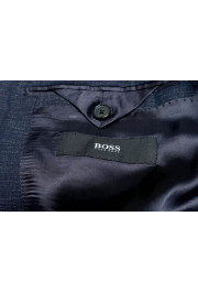 Hugo Boss "Novan5/Ben2" Men's Wool Slim Dark Blue Two Button Suit: Picture 11
