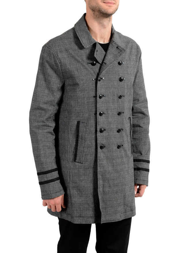 John Varvatos Star USA "Luxe" Men's Linen Double Breasted Trench Coat : Picture 3