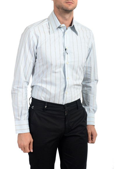 Dolce&Gabbana Men's Slim Striped Long Sleeve Dress Shirt : Picture 2