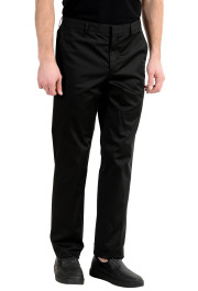 Versace Collection Men's Black Stretch Casual Pants: Picture 2