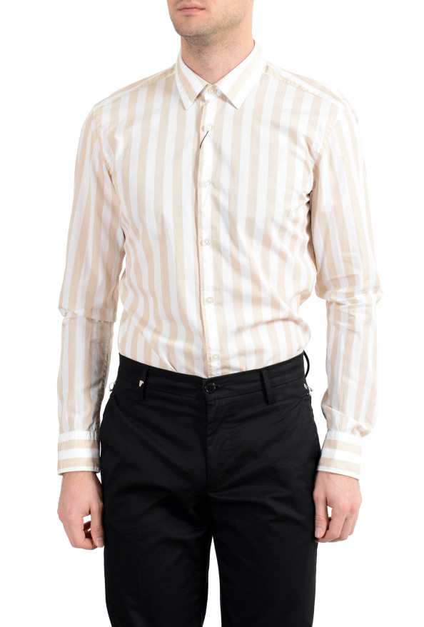 Hugo Boss "Reid_53F" Men's Slim Striped Long Sleeve Casual Shirt: Picture 2