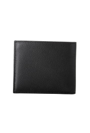 Salvatore Ferragamo Men's Dark Brown 100% Pebbled Leather Bifold Wallet: Picture 6