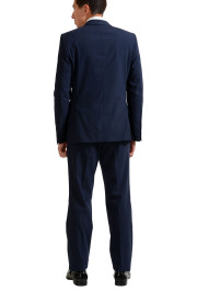 Versace Collection Wool Navy Two Button Men's Suit: Picture 4