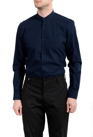 Hugo Boss Men's "Klaudio" Slim Fit Easy Iron Blue Dress Shirt: Picture 2