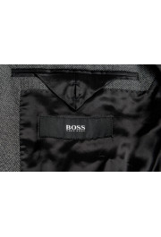Hugo Boss "Novan6/Ben2" Men's 100% Wool Slim Gray Two Button Suit: Picture 6