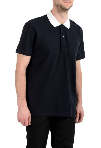 Malo Men's Black Stretch Short Sleeve Polo Shirt : Picture 2