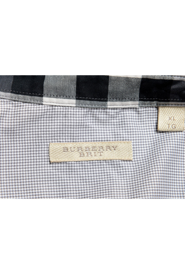 Burberry Brit Men's Button-Down Long Sleeve Casual Shirt : Picture 5