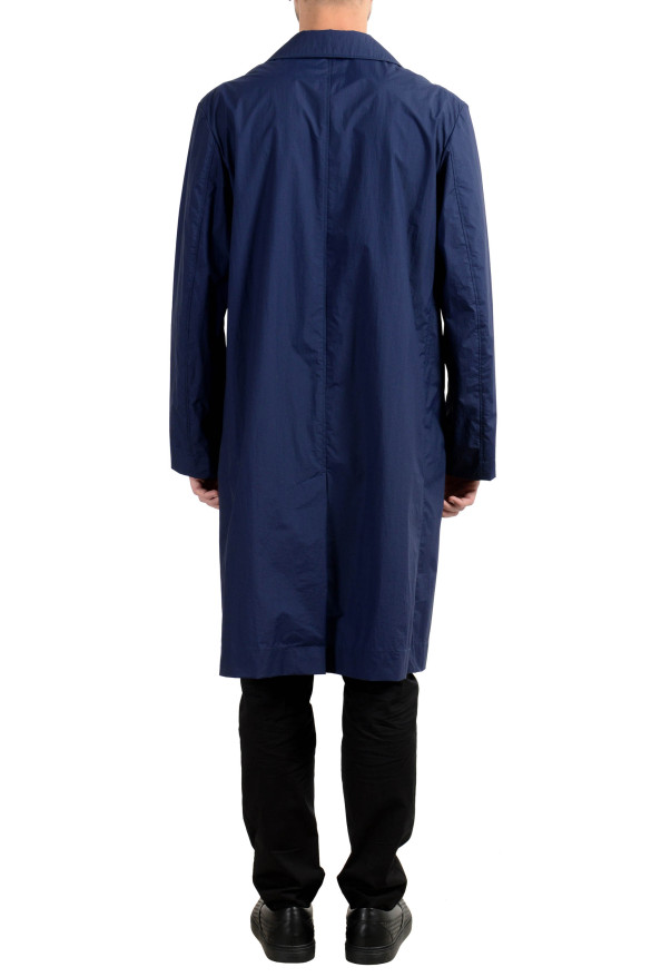 Hugo Boss "Dario" Men's Navy Blue Trench Coat : Picture 2