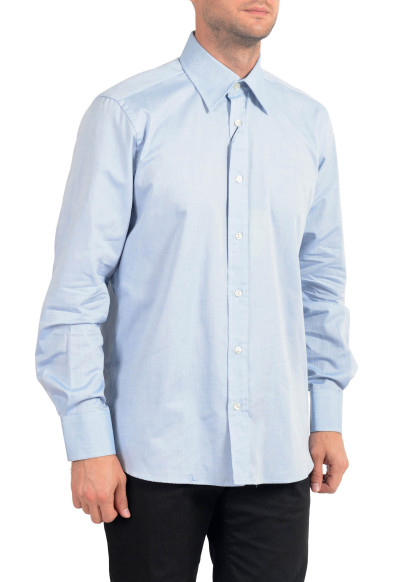 Dolce&Gabbana Men's Blue Long Sleeve Dress Shirt 