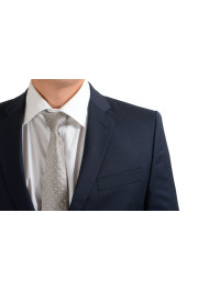 Versace Collection 100% Wool Navy Two Button Men's Suit: Picture 5