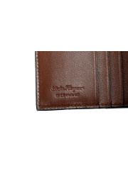 Salvatore Ferragamo Men's 100% Textured Leather Brown Bifold Wallet: Picture 5