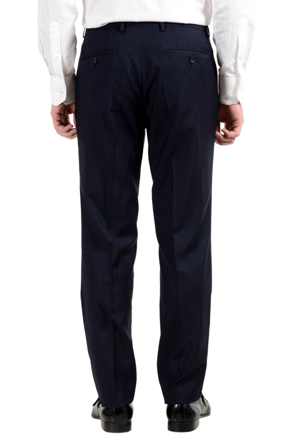 Hugo Boss "Jerron/Lenon1WE" Men's 100% Wool Blue Two Button Three-Piece Suit: Picture 2
