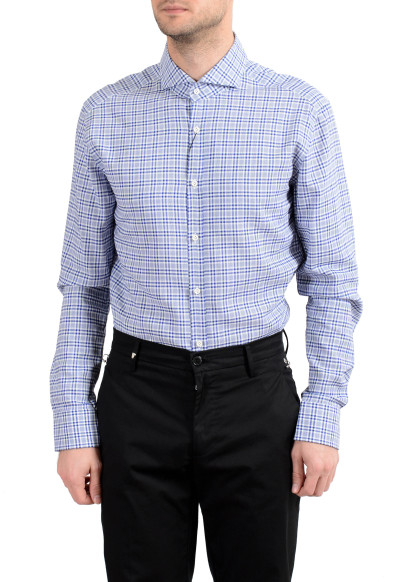 Hugo Boss "T-Swain" Men's Plaid Slim Long Sleeve Dress Shirt : Picture 2