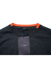Prada Men's 100% Wool Gray Crewneck Pullover Sweater : Picture 4