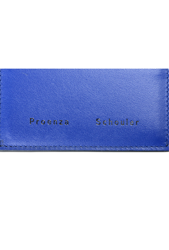Proenza Schouler Women's Royal Blue 100% Leather Card Holder: Picture 5
