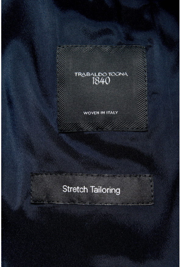 Hugo Boss "Jerron/Lenon1WE" Men's 100% Wool Blue Two Button Three-Piece Suit: Picture 15