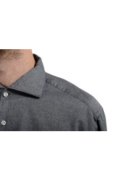 Hugo Boss "T-Steven" Men's Slim Gray Long Sleeve Dress Shirt: Picture 5