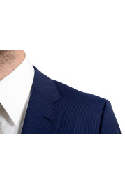 Hugo Boss "C-Jeffery/C-Simmon" Men's 100% Wool Blue Striped Two Button Suit: Picture 9