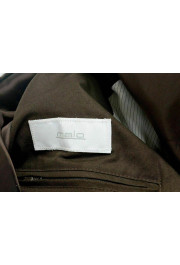 Malo Men's Wool Cashmere Full Zip Brown Lined Jacket: Picture 6