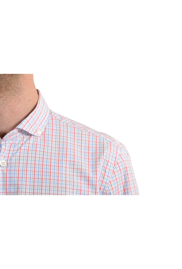 Malo Men's Multi-Color Plaid Short Sleeve Dress Shirt : Picture 2